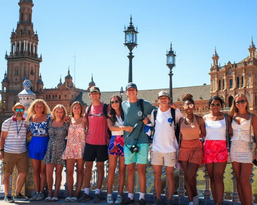 high-school-group-plaza-espana-2022